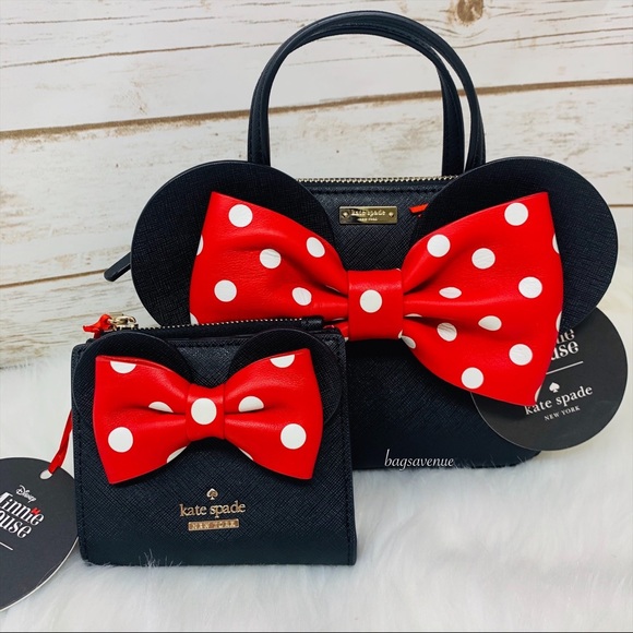 Kate Spade Minnie Mouse maise crossbody wallet - Picture 6 of 8